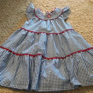 Lined swing dress